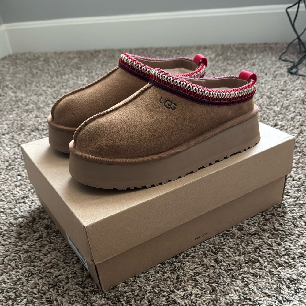 UGG Brown and Red Women's Shoes